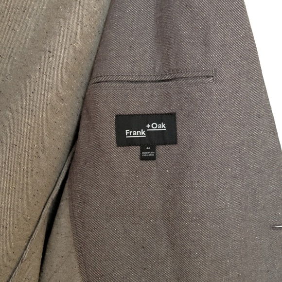 Frank + Oak Men's Jacket in Light Gray (NWOT) - Picture 6 of 8